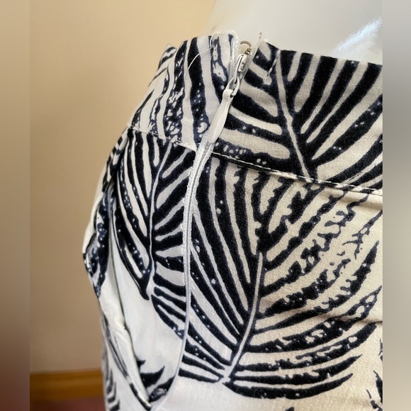 Forever 21 Tropical Leaf Print Wide Leg Pants S - Picture 6 of 6